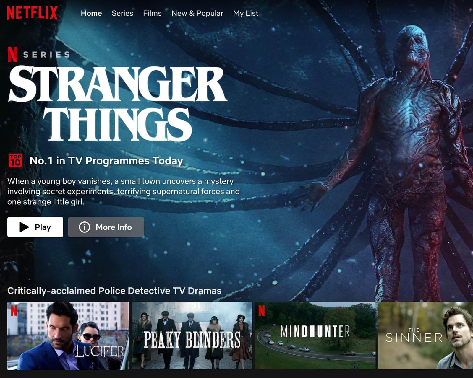 I turned my blog into Netflix because of reasons