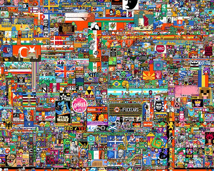 The staggering beauty of r/place