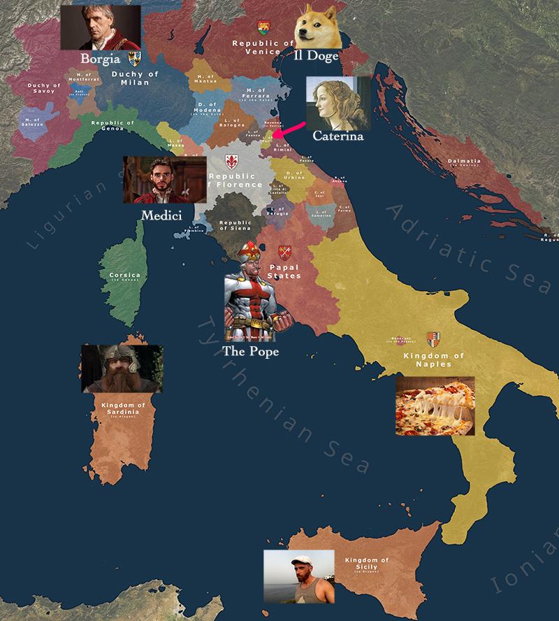 Italy back then